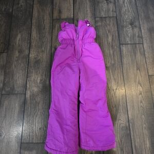 Source Unknown Vibrant Pink Kids Overalls